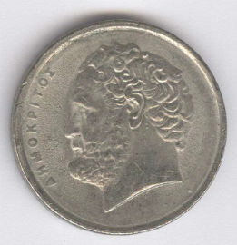 Grecia 10 Drachmai de 1984