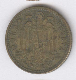 España 1 Peseta de 1947