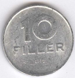 Hungría 10 Filler de 1976