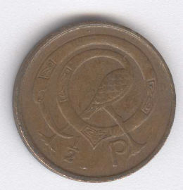 Irlanda 1/2 Penny de 1971