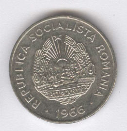 Rumania 15 Bani de 1966