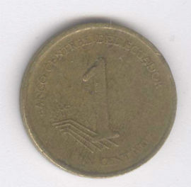 Ecuador 1 Centavo de 2000