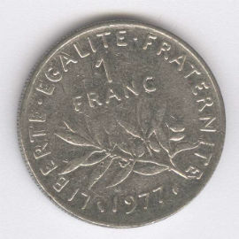 Francia 1 Franc de 1977