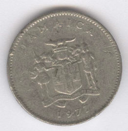 Jamaica 10 Cents de 1977