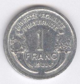 Francia 1 Franc de 1944