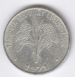 Viet Nam 1 Dong de 1971