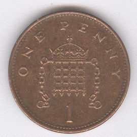 Inglaterra 1 Penny de 1997