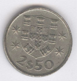 Portugal 2 1/2 Escudos de 1984