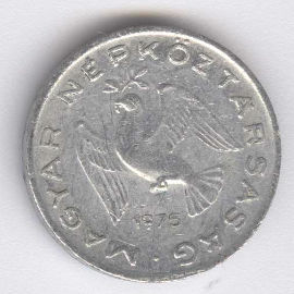Hungría 10 Filler de 1975