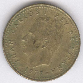España 1 Peseta de 1975 (77)