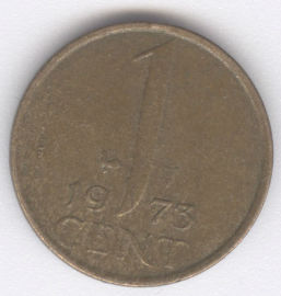 Holanda 1 Cent de 1973