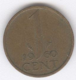 Holanda 1 Cent de 1960