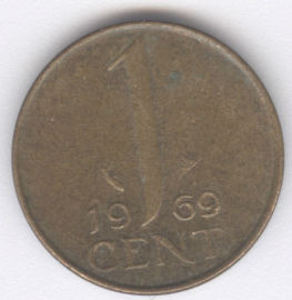 Holanda 1 Cent de 1969