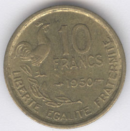 Francia 10 Francs de 1950