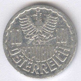 Austria 10 Groschen de 1982