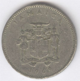 Jamaica 10 Cents de 1969