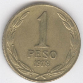 Chile 1 Peso de 1978