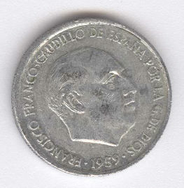 España 10 Céntimos de 1959