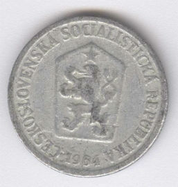 Checoslovaquia 10 Haleru de 1964