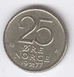 Noruega 25 Ore de 1977