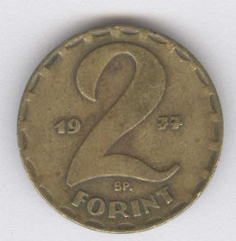 Hungría 2 Forint de 1977
