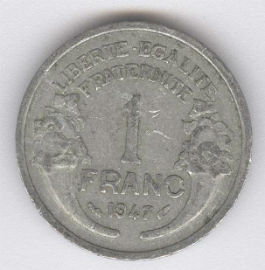 Francia 1 Franc de 1947