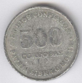Nicaragua 500 Cordobas de 1987