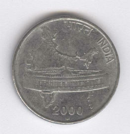 India 50 Paise de 2000
