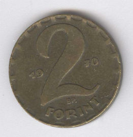 Hungría 2 Forint de 1970