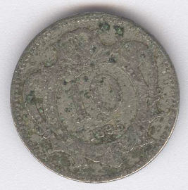 Austria 10 Heller de 1895