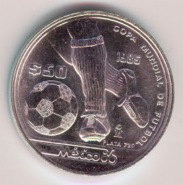 Mexico 50 Pesos de 1985